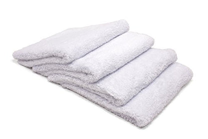 Korean Plush Premium Edgeless Microfiber Detailing Towels (4 Count)