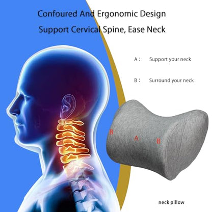 Lumbar Support Pillow for Car (2 Count)