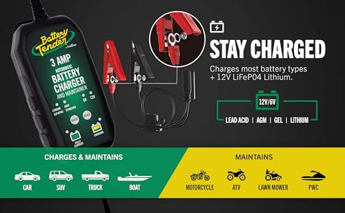 3 AMP Battery Charger and Maintainer