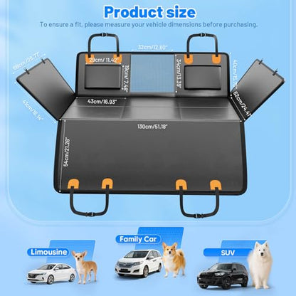 Dog Car Seat Cover for Back Seat
