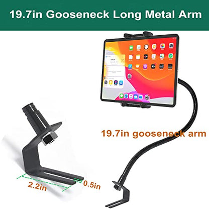 Car Seat Rail Floor Tablet Mount Truck Vehicle Holder for 4