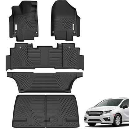 Floor & Cargo Mats Fit Honda Odyssey 2018