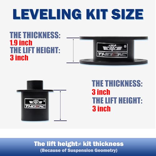 3" Front & 3" Rear Suspension Lift Kit for 2003