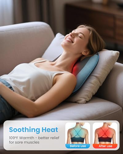 Cordless Lumber Support Pillow for Office Chair