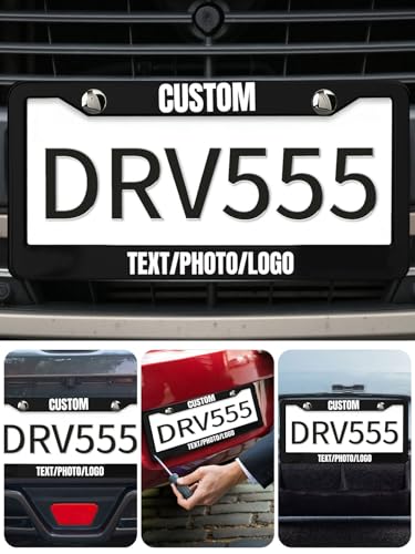 Custom License Plate Frame