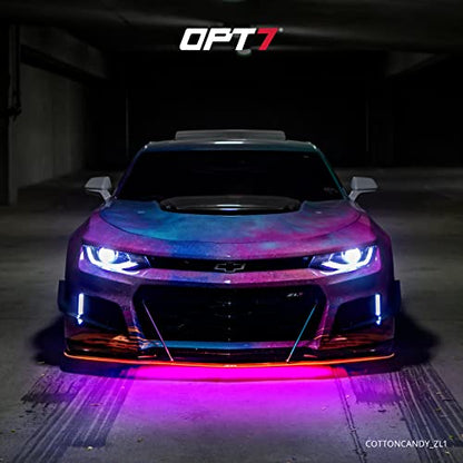 Aura RGB Aluminum Car Underglow Kit with Remote Control (4 Count)