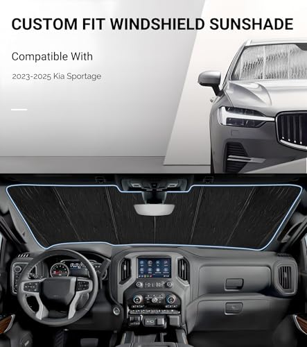 Windshield Sunshade for Kia Sportage 2011