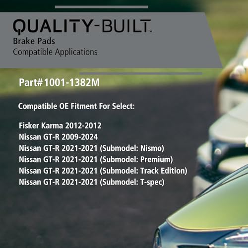 Front Semi Metallic Brake Pads