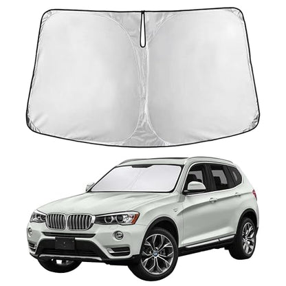 Windshield Sunshade Compatible for BMW X3 2011