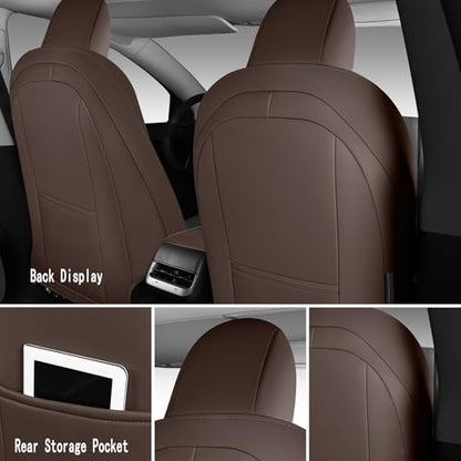 Tesla Model Y Seat Cover Full Set (6 Count)