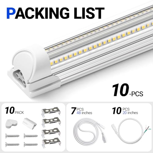 T8 LED Shop Lights 8FT (10 Count)