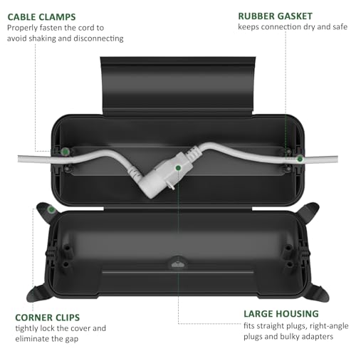 Outdoor Extension Cord Safety Cover