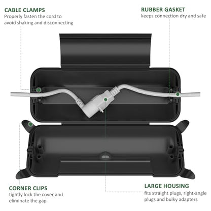 Outdoor Extension Cord Safety Cover