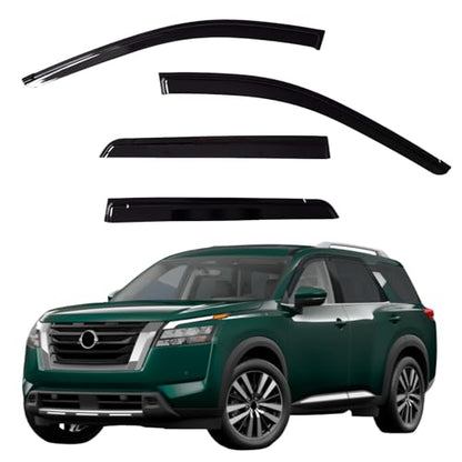 Window Visors Rain Guard Compatible with 2022 (4 Count)