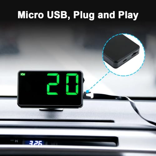 Digital GPS Speedometer Heads Up Display for Cars New HUD MPH Odometer Trip Meter for Trucks Golf cart All Vehicles
