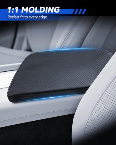 XC60 Armrest Cover for 2021 2022 2023 2024 2025 2026 Volov XC60 S60 SPA Accessories Center Console Middle Lid Pad Protector for Car Elbow Rest