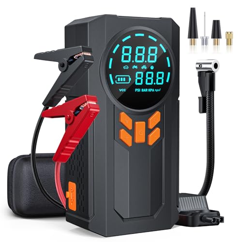 Jump Starter with Air Compressor