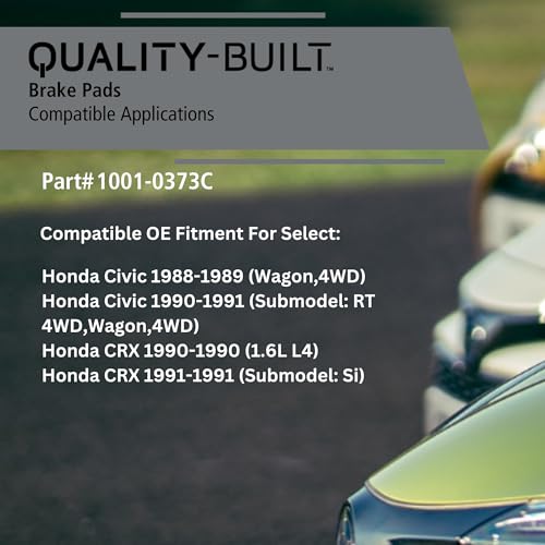 Front Ceramic Brake Pads
