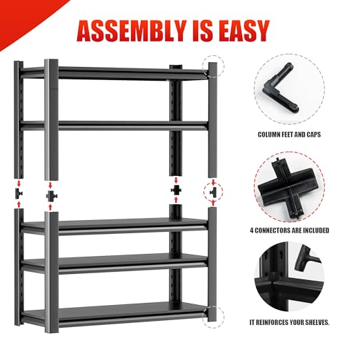 5 Tier Garage Shelving (2 Count)
