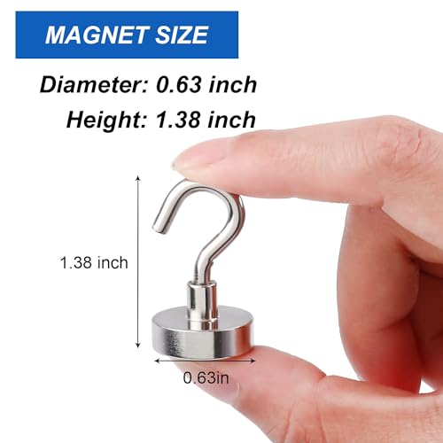 Magnetic Hooks for Cruise Essentials 2026 Cabins Door 15 Pack (15 Count)