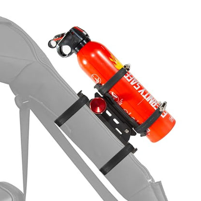 Quick Release Fire Extinguisher Mount for Vehicle with 4 Pcs Clamps