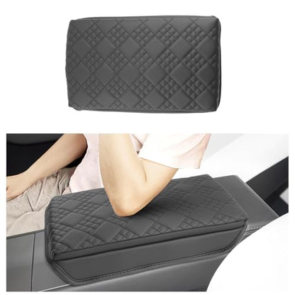 for 2025 2026 Tesla Model Y Armrest Cover Pad for 2025 2026 Model Y Accessories 2026 Model Y Center Console Cover Middle Console Cover Add Soft Cotton Cushion
