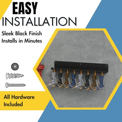 Wall Mount Air Tool Holder
