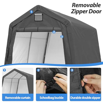 10' x 10' Outdoor Storage Shelter Shed