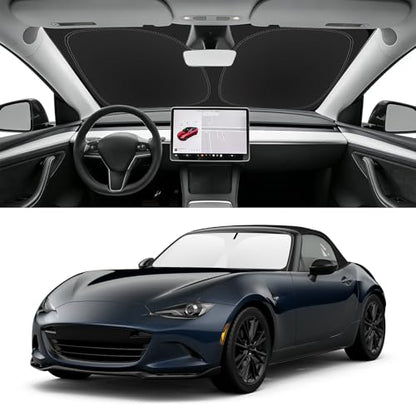 Custom Fit Windshield Sun Shade for Mazda MX
