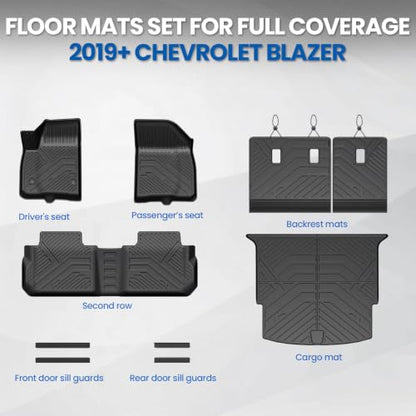 Floor Mats for Chevy Blazer 2019