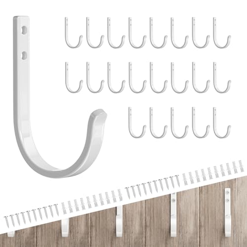 22LB Wall Hooks for Hanging Towel (20 Count)