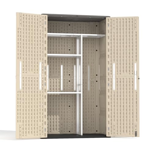 Vertical Storage Shed Shelf