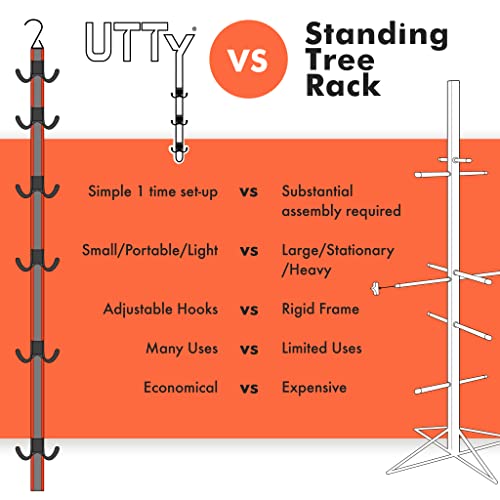 Multipurpose Portable Hanging Rack