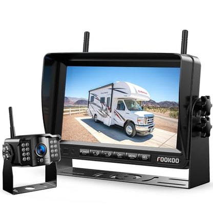 HD 1080P 7 inch Wireless Backup Camera for Furrion RV