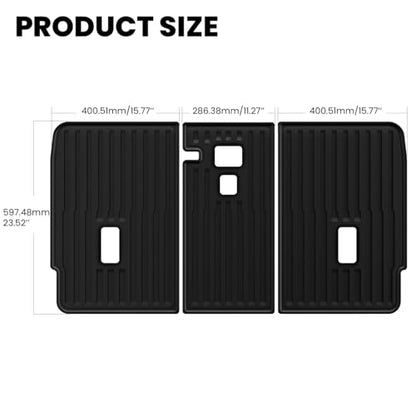 Rear Seat Back Mats for Tesla Model Y Juniper 2026 2025