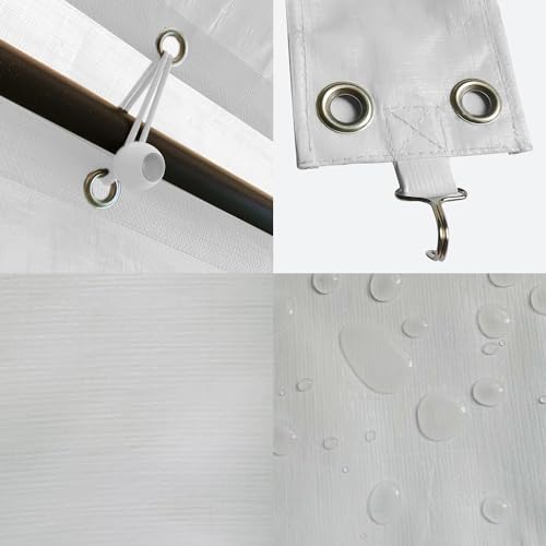 12 x 20 FT Carport Replacement Cover (192 Ounce)