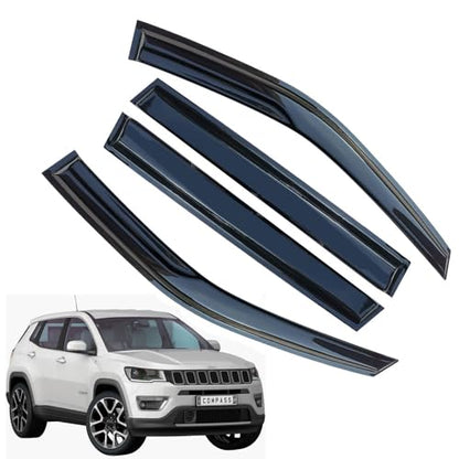 Rain Guards for Jeep Compass 2017