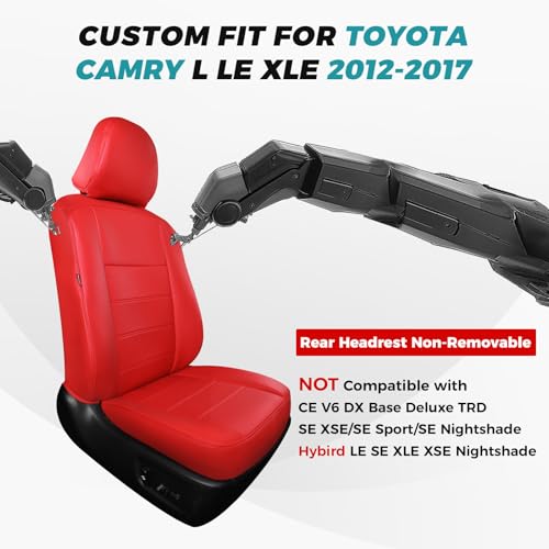 Custom Seat Covers for Camry 2012