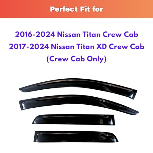 Rain Guards Fit for 2016 (4 Count)