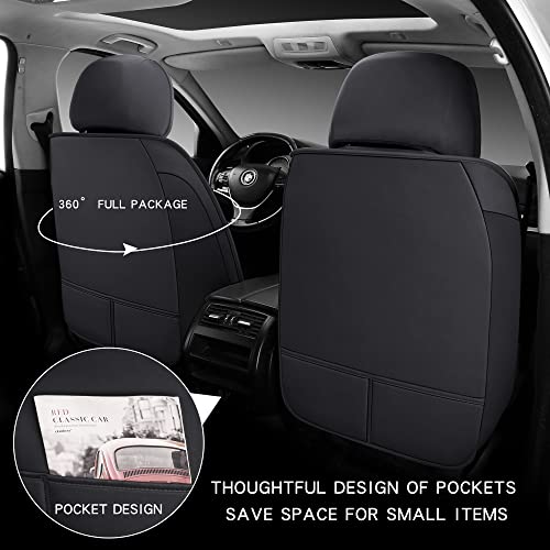 LK Full Set Car Seat Covers for Front Seats and Rear Seats