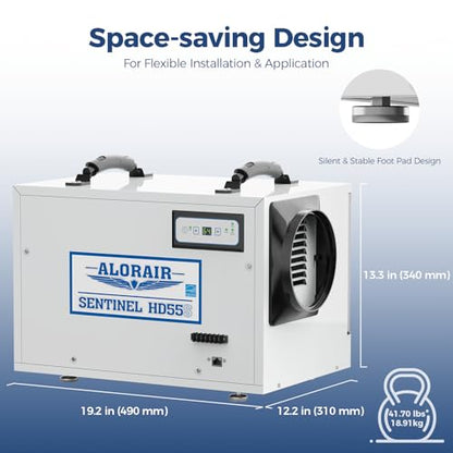Smart Wi Fi 120 Pints Energy Star Crawlspace Dehumidifier