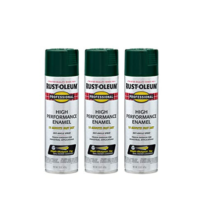 Professional High Performance Gloss Hunter Green Spray Paint (3 Count)
