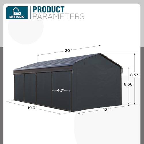 Metal Carport 12x20ft