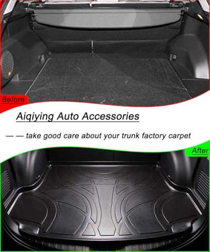 All Weather TPO Cargo Liner Trunk Mat Custom