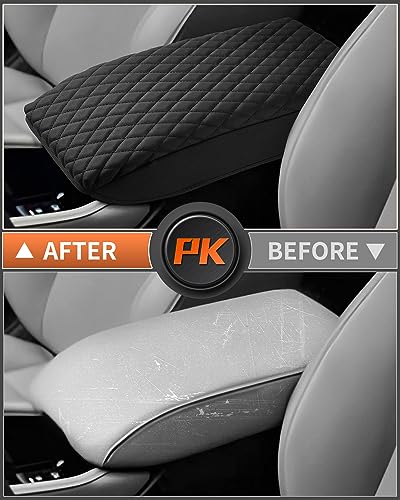 Center Console Cover for Honda Accord 2026 2025 2024 2023 Armrest Cover Cushion Pad for Honda Accord Accessories Middle Console Cover Armrest Protector Console Lids PU Leather Anti