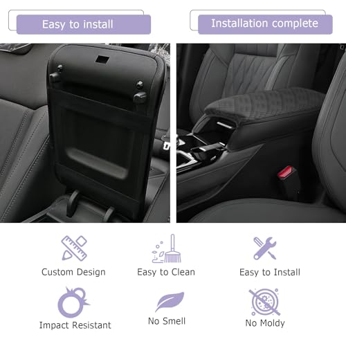 Center Console Cover Compatible with 2025 2026 Mitsubishi Outlander ES