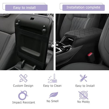 Center Console Cover Compatible with 2025 2026 Mitsubishi Outlander ES