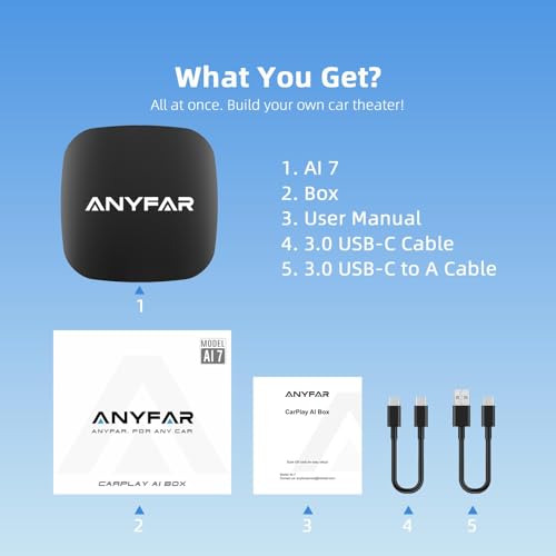 AI 7 Wireless CarPlay Adapter Android Adapter