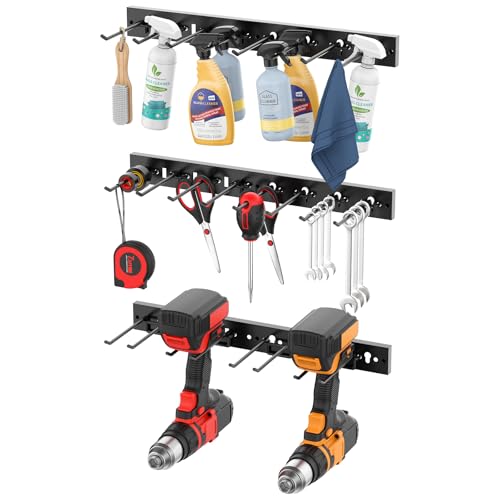 3 Modular Pegboard Strip Storage (2.42 Count)