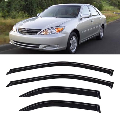 Window Visors Rain Guards for 2002